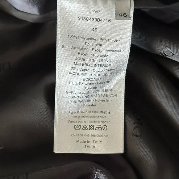 Dior Alex Fonton Black & Pink Logo Bomber Jacket